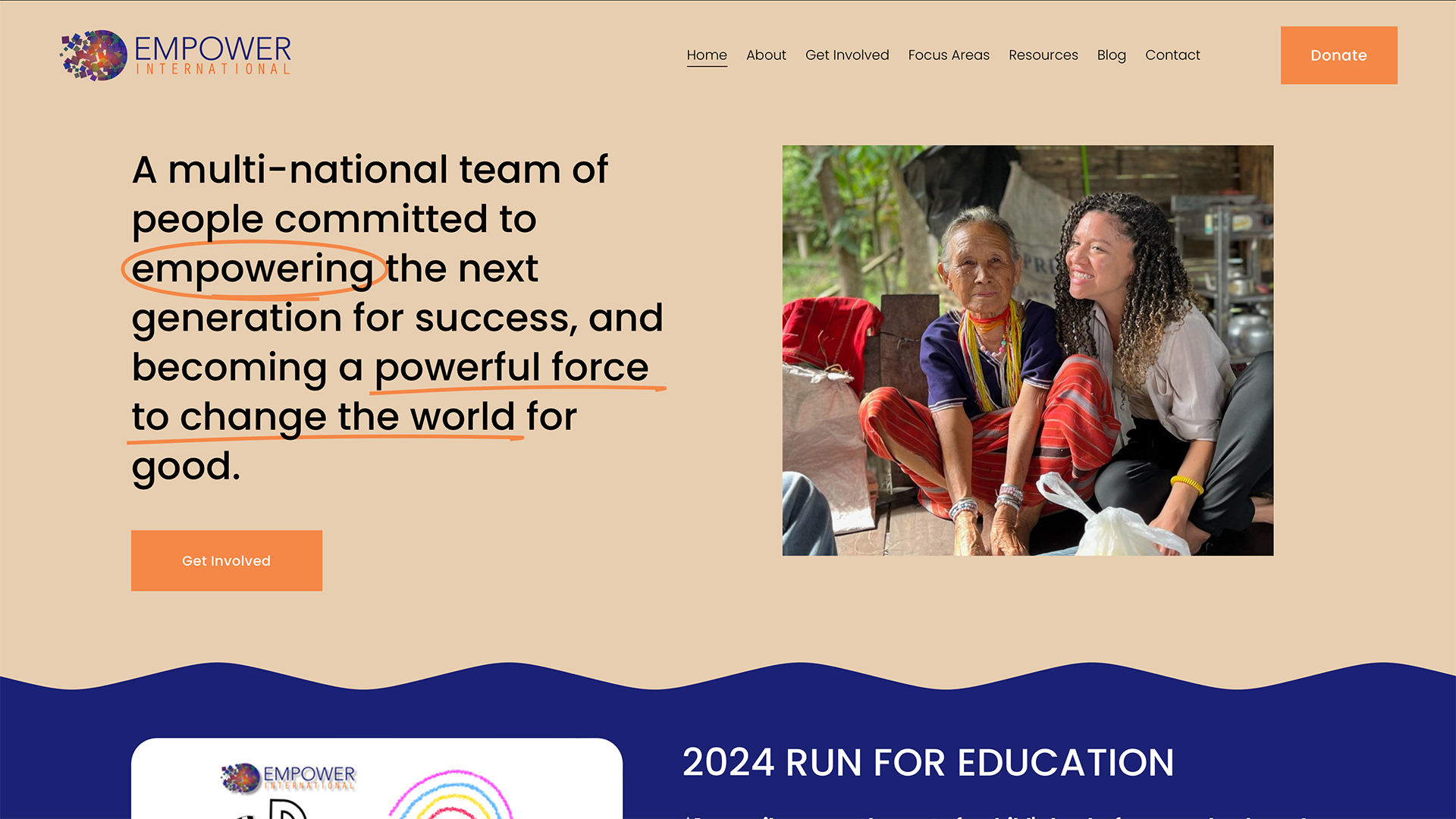 Empower International - Web - Desktop Version